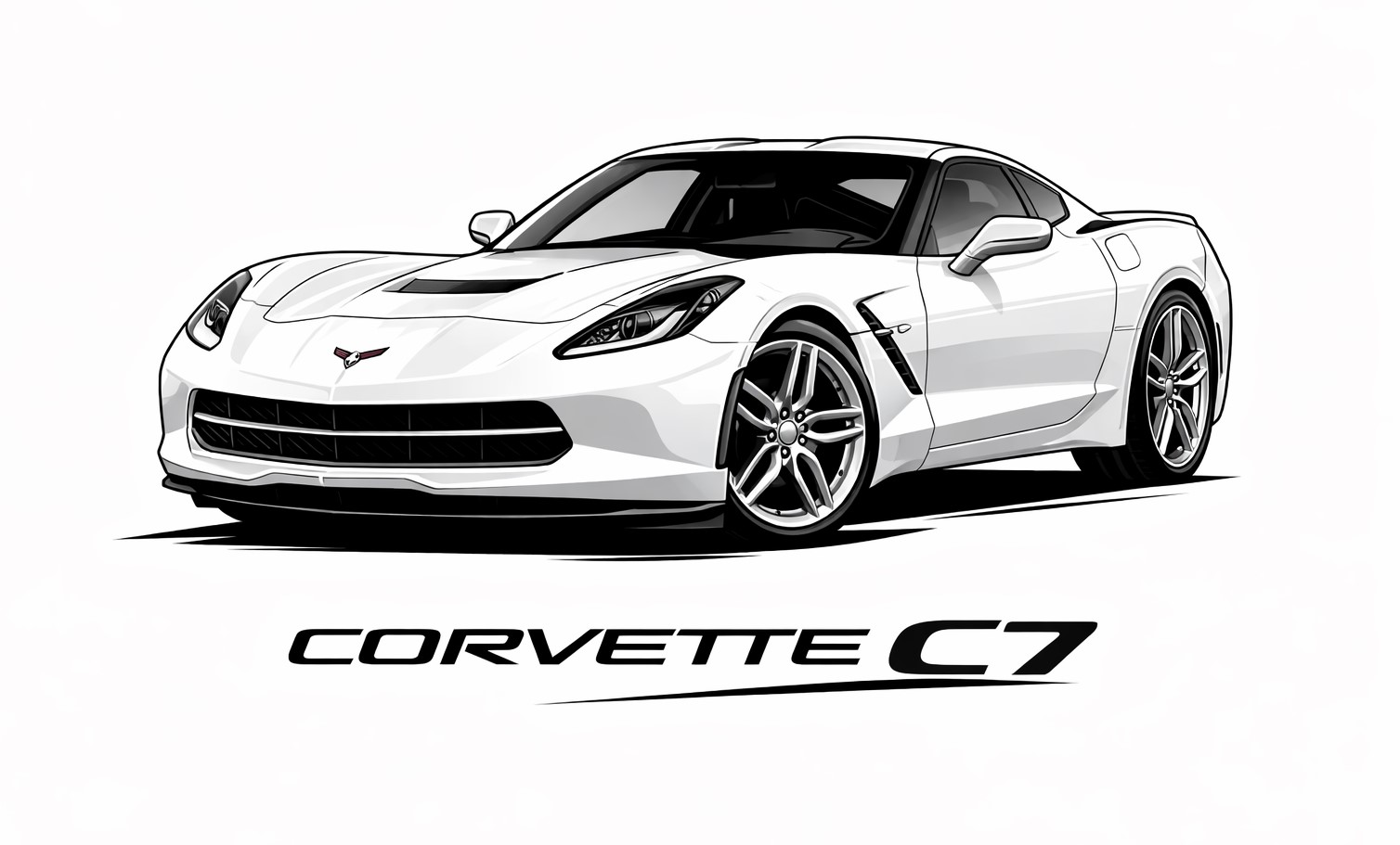Corvette C7 category icon/image