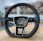 Preview: Handgefertigter Lenkradbezug im Design A667, gefertigt für Audi A6, A7, Q8 und e-tron GT Modelle