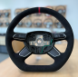 Preview: Handgefertigter Lenkradbezug im Design A678, gefertigt für Audi A3 8V, A4 8K, Q3 8U