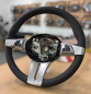 Preview: Handgefertigter Lenkradbezug im Design A664, gefertigt für BMW Z4 E85, E86 mit MFL sowie Z4 M