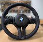 Preview: Hochwertiges Lederlenkrad passend für BMW 1er, 3er, 4er F-Generation und M-Varianten, vollständig neu bezogen, Design A705