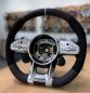 Preview: Sportlich-elegantes Lenkrad, neu bezogen für Mercedes G63 AMG sowie C43 und GLC43 AMG, Design A673