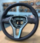 Preview: Handgefertigter Lenkradbezug im Design A686, gefertigt für Mercedes W207, CLA, W447, Vito, Viano