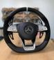 Preview: Hochwertiges Lederlenkrad passend für Mercedes C-Klasse, A-Klasse und A53 AMG, Design A716