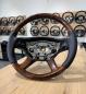 Preview: Mercedes S Klasse CL SL AMG Lederlenkrad mit Holz Design L536