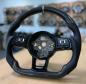Preview: Lenkrad neu beziehen für VW Golf 7, GTI und R, Carbon-Bekleidung, handwerklich verarbeitet