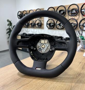 Preview: Audi A3 A4 A6 Q3 Q7 Leder Alcantara Lenkrad Design L218