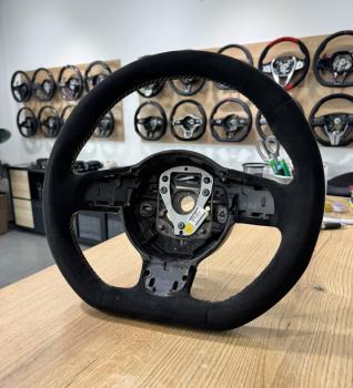 Preview: Audi A3 S3 8P R8 Lederlenkrad neu bezogen Design L389