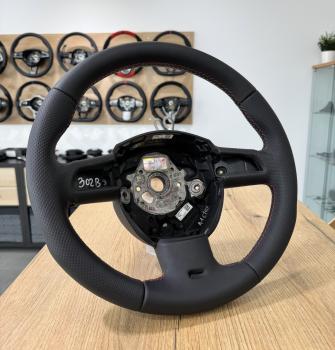 Preview: Audi A3 A4 A6 Lederlenkrad neu bezogen Design L390