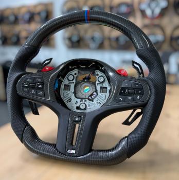 Preview: Carbon Lenkrad Design A635 passend für ausgewählte BMW G30 G31 F90 M5 G32 GT G01 G11 G12 und F97 M Modelle