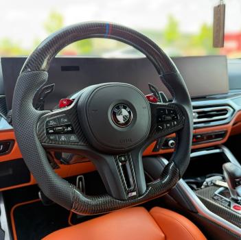 Preview: Echtes Carbon Lenkrad passend für BMW G30 G31 F90 M5 G32 GT G01 G11 G12 F97 M, Design A635