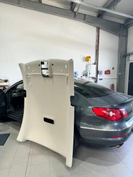 Jaguar Dachhimmel Reparatur, Alcantara