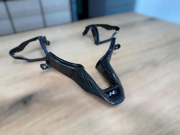 Preview: Carbon Lenkradspange passend für Hyundai i30 N, i20 N und Kona N, Design LSC6, aus echtem Carbon