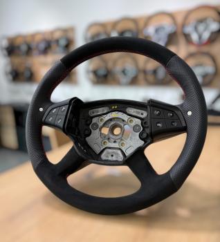 Preview: Mercedes Benz ML GL W164 W166 AMG W212 Lederlenkrad Lenkrad Neu beziehen