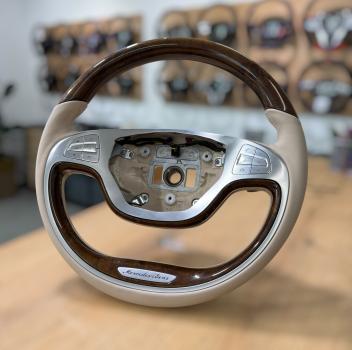 Mercedes Holzlenkrad Leder Design A597