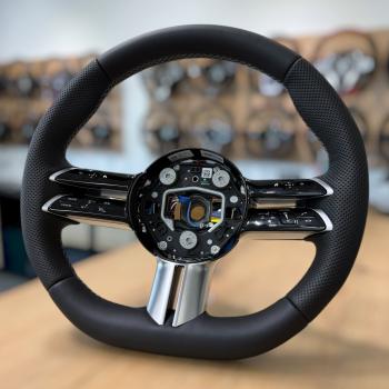 Preview: Hochwertiger Lenkradbezug für sportliche Mercedes AMG Baureihen, Design A643