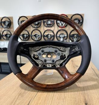 Mercedes S Klasse W221 CL W216 SL AMG Holzlenkrad Design L536