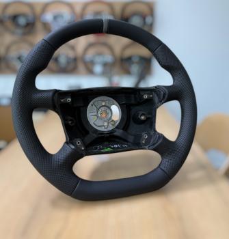 Preview: Porsche 911 996 / Boxster 986 4-Speichen Lenkrad neu beziehen 99334780456