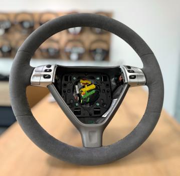 Preview: Neu bezogenes Sportlenkrad passend für Porsche 997, 987 und GT3, Design A659, sportliche Optik
