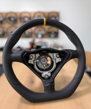 Preview: Hochwertiges Lederlenkrad passend für Porsche 997, GT3 und 987 Boxster, Design A719, Rennstrecken-Standard