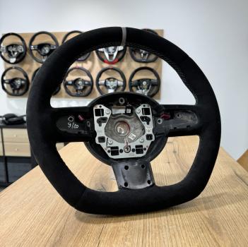 Preview: Smart 450 451 Lederlenkrad neu bezogen Design L222