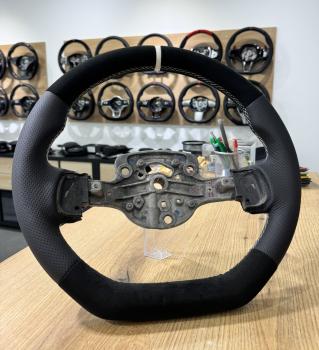 Preview: Smart 450 451 Lederlenkrad neu bezogen Design L228
