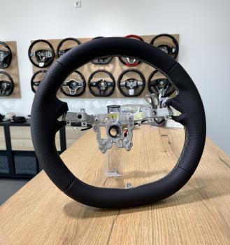 Preview: Tesla Model 3 Lederlenkrad neu bezogen Design L583