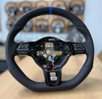 Preview: Golf 6 GTI und Passat B8 Lenkrad individuell neu bezogen, Design A638