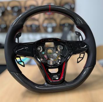 Preview: Golf 8 GTI, GTD und R Lenkrad mit echtem Carbon-Kranz, Design A640