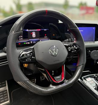 Preview: Individuelle Carbon-Aufwertung für das Cockpit von Golf 8 GTI, GTD und R, Design A640