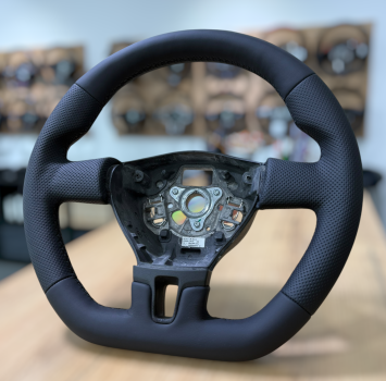 Lenkrad neu beziehen für VW Golf, Passat und Transporter, Leder-Bekleidung, handwerklich verarbeitet