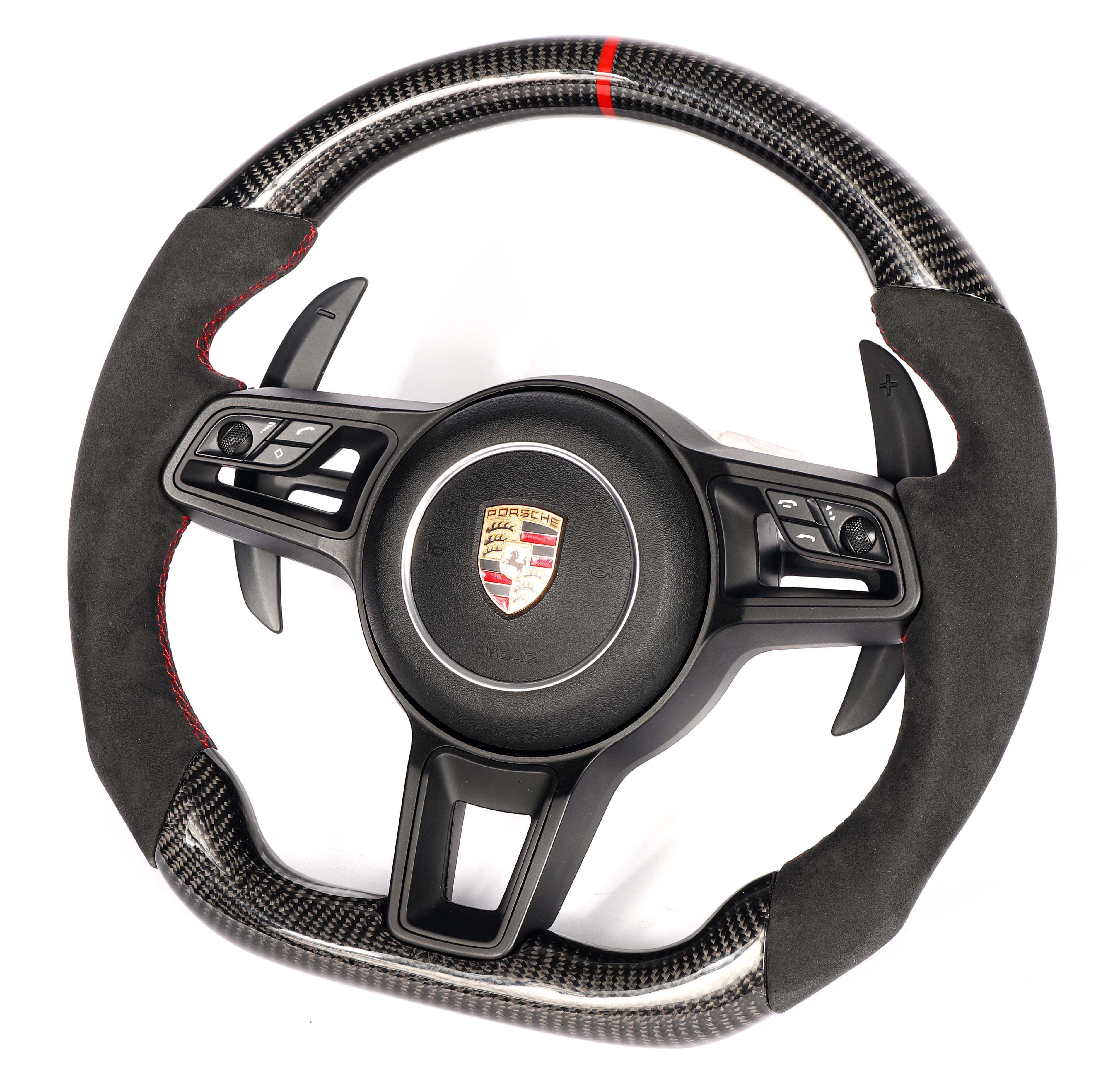 Lenkrad-Multifunktionstaste, Lautstärkeregelung, Telefonschalter-Taste,  passend for Porsche 2015–16, passend for Cayenne 2014–21, passend for Macan