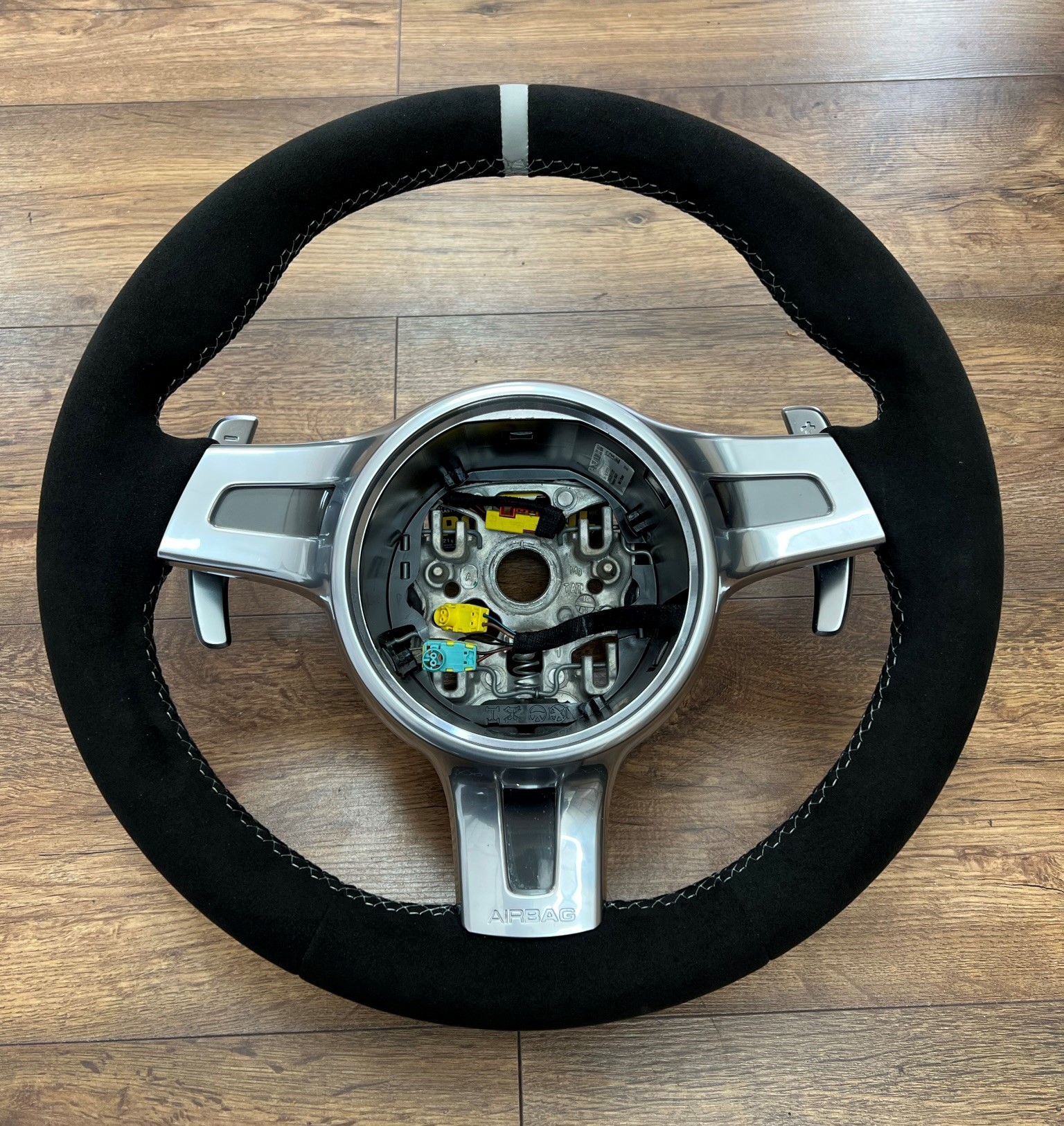 Lenkrad neu beziehen Porsche 911 991 997 GT3 GTS PDK