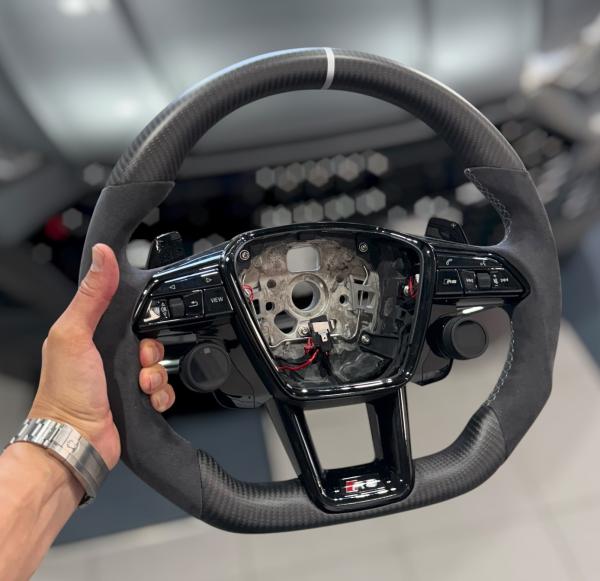 Audi e-tron GT RS6 RS7 Lederlenkrad sportlich Design A636