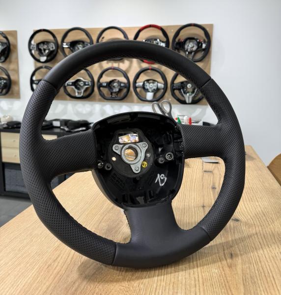 Audi S Line Lederlenkrad neu bezogen Design L210