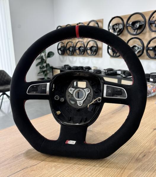 Audi A8 Q3 Q7 Leder Alcantara Lenkrad Design L212C