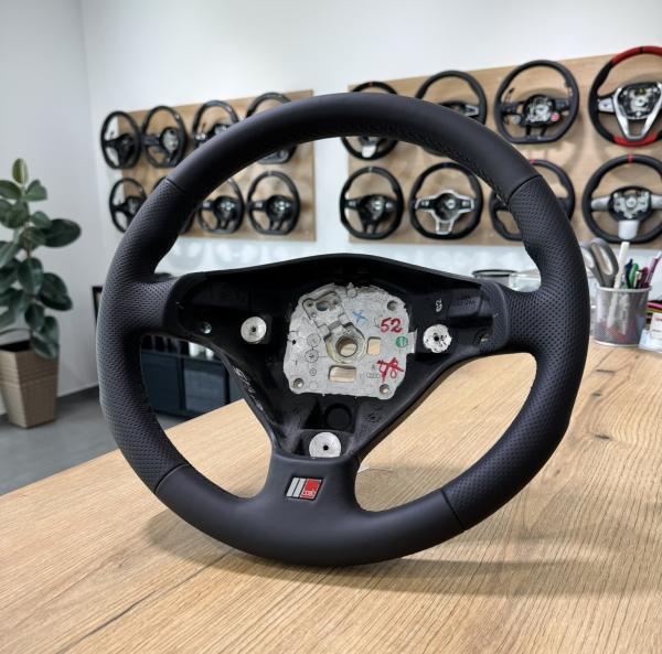 Audi 80 Leder Alcantara Lenkrad neu beziehen Design L235