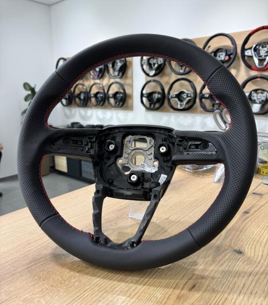 Audi A4 B9 S Line Lenkrad Leder Alcantara Design L259