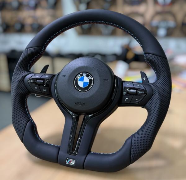Lenkrad neu beziehen für BMW F-Chassis, Leder-Bekleidung, handwerklich verarbeitet