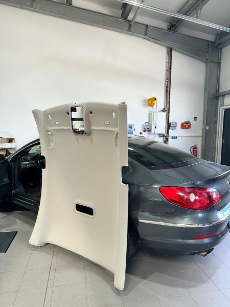 Jaguar Dachhimmel Reparatur, Alcantara