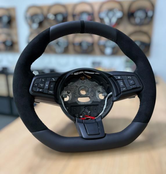 Jaguar F-Type Lenkrad neu beziehen Design A616