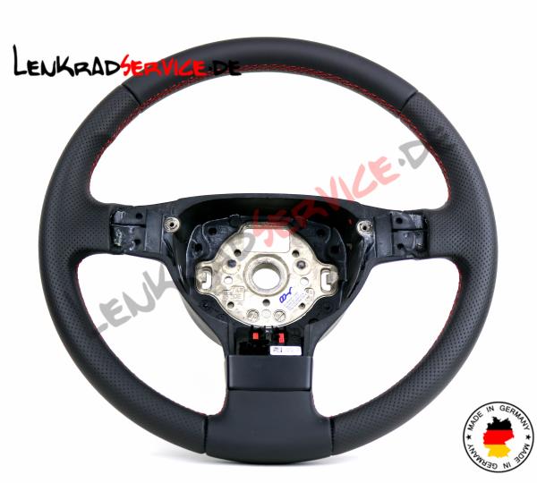 VW Golf 5 V Polo Touran Caddy EOS Lenkrad neu beziehen VW Golf 5 V Polo Touran Caddy EOS Lenkrad neu beziehen