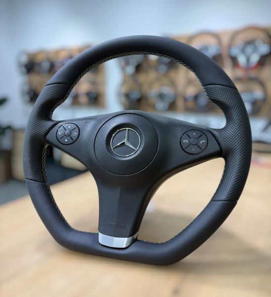 Mercedes Lenkrad neu beziehen W219, W211, W209 AMG & designo