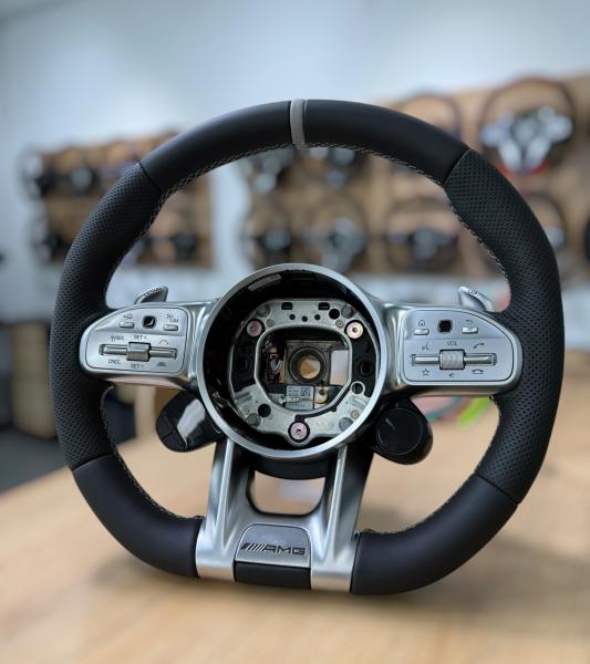 Mercedes W222 Lenkrad neu beziehen Design A626