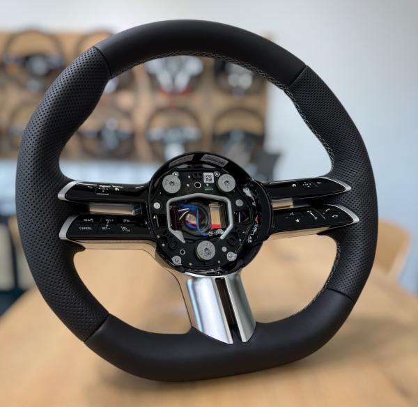 Mercedes AMG Lenkrad für C217, W177, W222, C257 und W213 individuell neu bezogen, Design A643