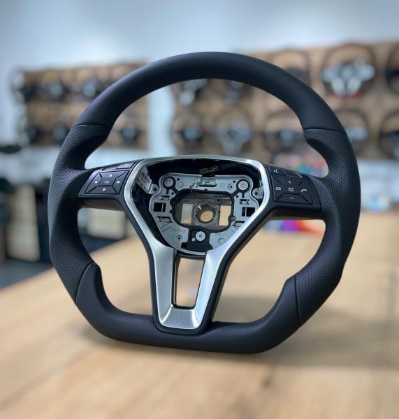 Lenkrad neu beziehen für Mercedes-Benz, Premium-Leder, sportlich-elegant handwerklich verarbeitet