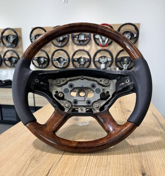 Mercedes S Klasse W221 CL W216 SL AMG Holzlenkrad Design L536
