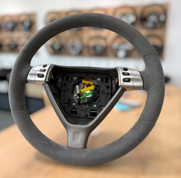 Tauschlenkrad, in Handarbeit neu bezogen, passend für Porsche 997, 987 und GT3, Design A659