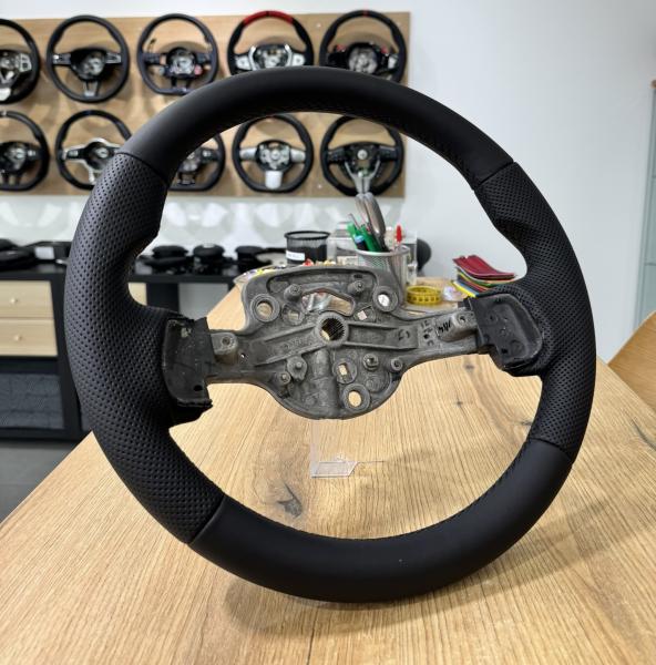 Smart 450 451 Lederlenkrad neu bezogen Design L226