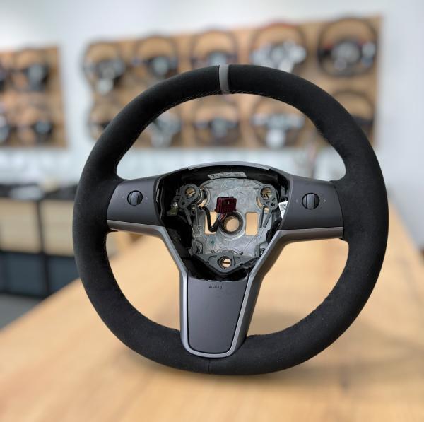 Tesla Leder Lenkrad Design A606